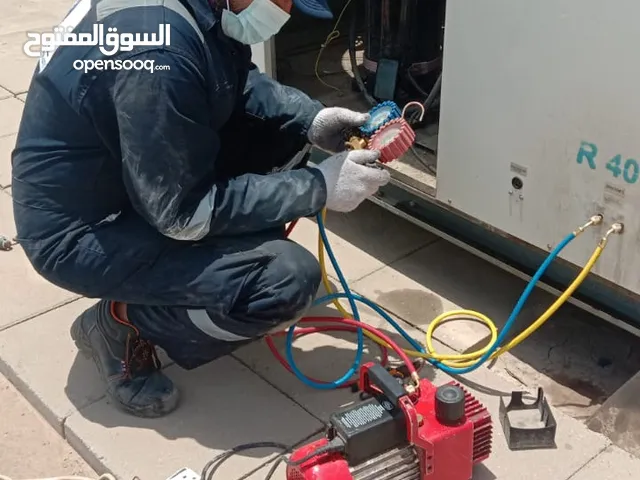 تصليح جميع أنواع التكييف مركزي لخدمتكم 24 ساعه، صيانة تكييف مركزي وتصليح مكيف سبلايت
