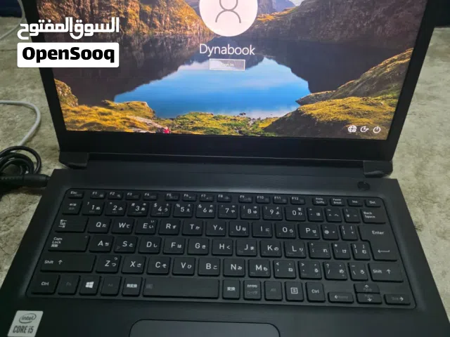 Toshiba Dyna Book i5 8GB Ram 256 GB SSD 14” FHD Screen