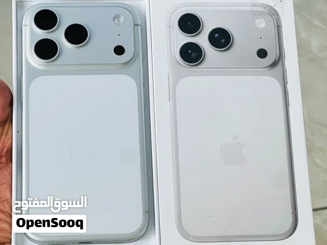 iPhone 17 pro silver  storage 256:gb