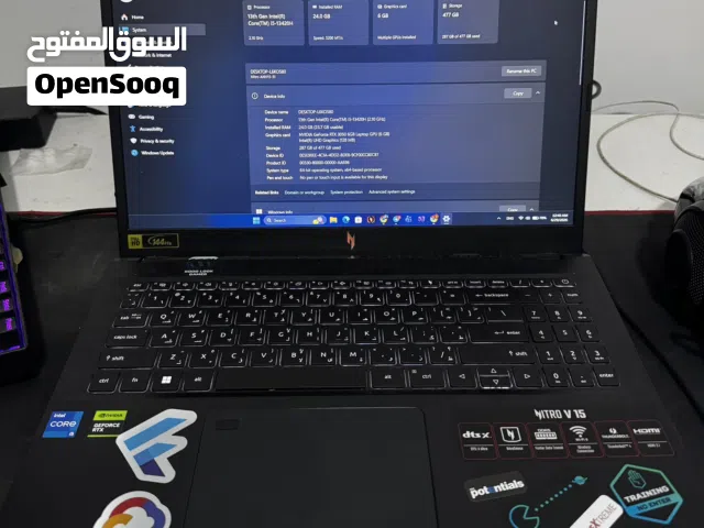 Laptop Acer Nitro V 15 Intel (ANV15-51) RTX3050 6GB