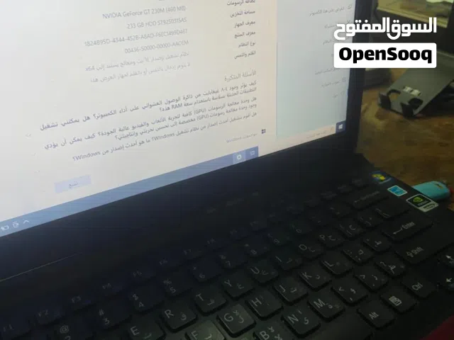 Windows Sony Vaio for sale  in Zarqa