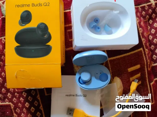 Realme Buds Q2 اوريجنال  لون مميز