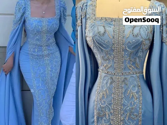 قفطان فخم ازرق