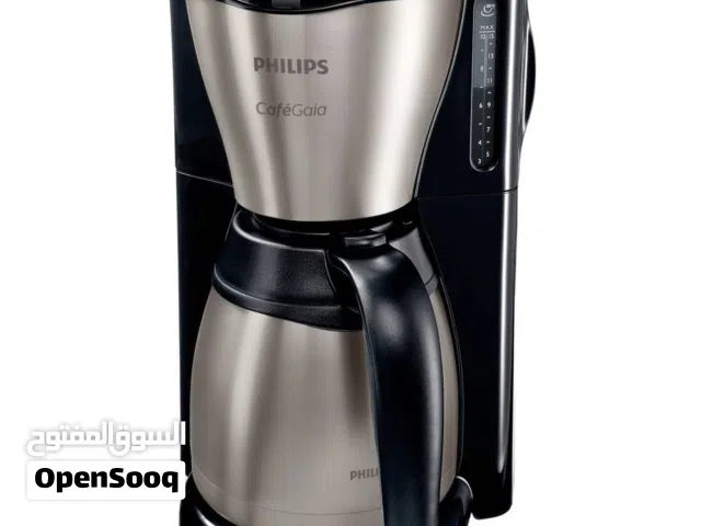 قهوة غنية وساخنة لساعتين مع فيليبس Café Gaia. تصميم أيقوني وإبريق حراري ذكي!