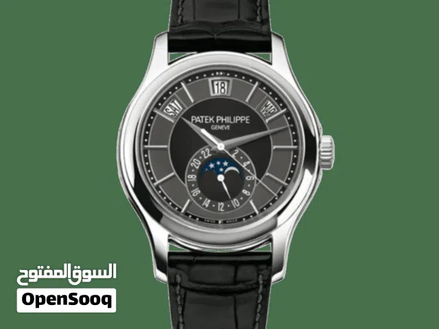 Patek Philippe Annual Calendar Moon Phase Slate Grey Dial 40mm 5205G-010