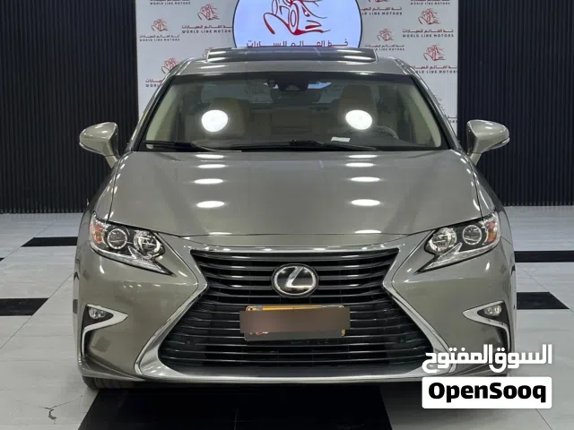لكزس ES350 موديل 2017 – الفخامة اللي تكلم عن نفسها! وجودة و جاهزة للاستعمال   خط العالم للسيارات