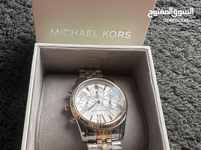 Michael kors watch silver new item for women