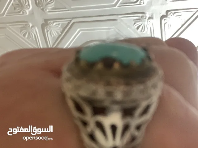 خواتم احجار كريمه اصليه وفضه عيار 925 شغل يدوي وشغل مكن