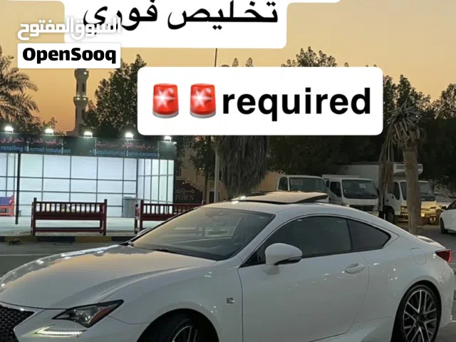 2016 لكزس RC RC 350