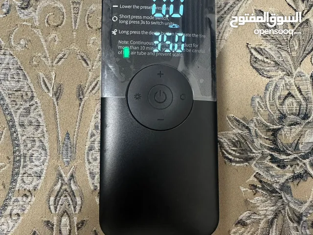 للبيع جهاز هواء (نفخ) جديد تبطل من الكارتون بس ينفخ لك كلشي موجوده الملحقات كامله للاستفسار