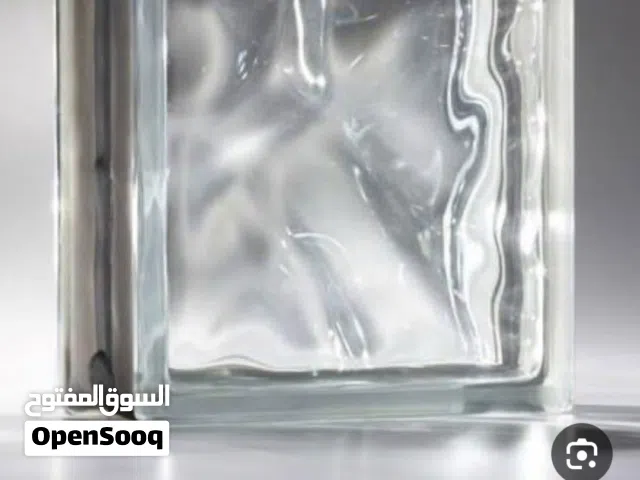 طوب زجاجيه مستعمل نظيف جدا