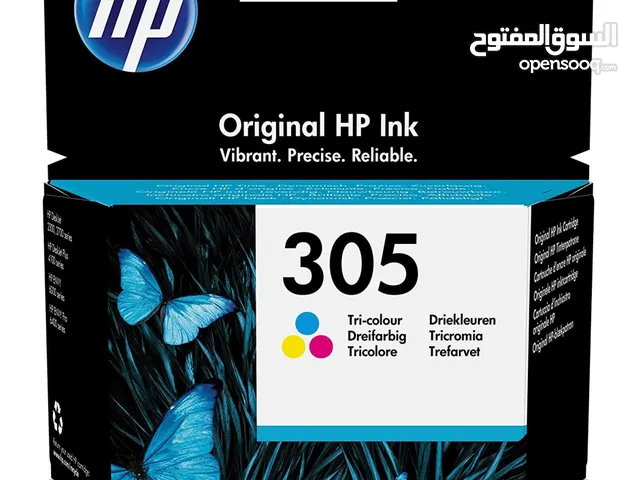 HP 305 Tri-color Original Ink Cartridge حبر اتش بي ملون 305