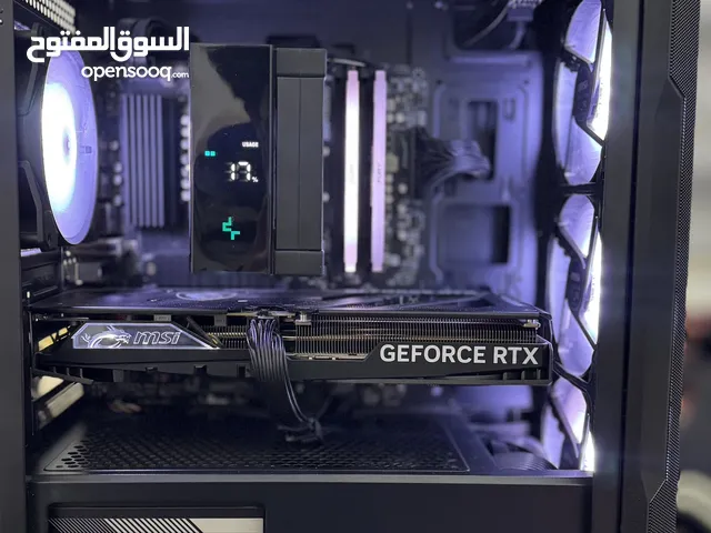 Pc Gaming 4060 Ti بمواصفات  ممتازة جدا تدعم  4k gaming support