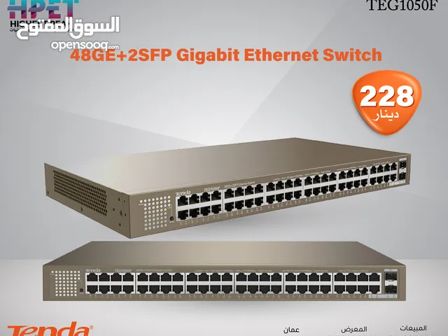 Tenda TEG1050F محول جيجابايت إيثرنت 48GE+2SFP