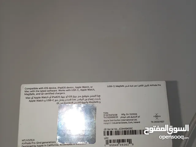AirPods Pro 2nd generation . I just buy it in leaders it's Brand New never been open . I