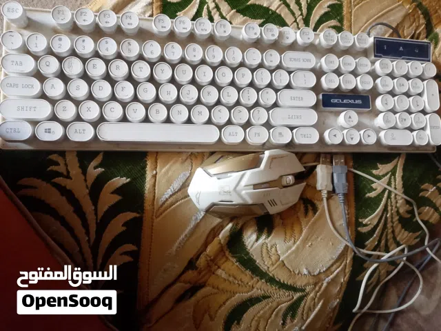 كيبورد RGB معه ماوس هديه