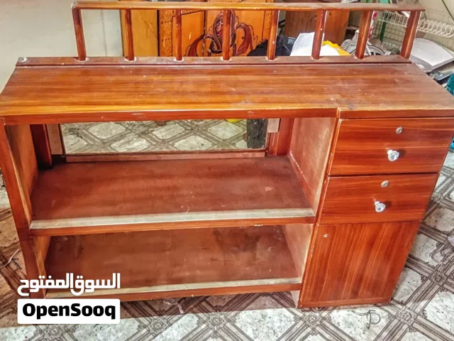 مكتبة واجهه عرض محل خشب ماليزي