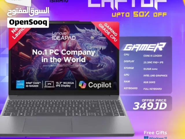 لابتوب لينوفو اي 5 Laptop Lenovo i5 بافضل الاسعار