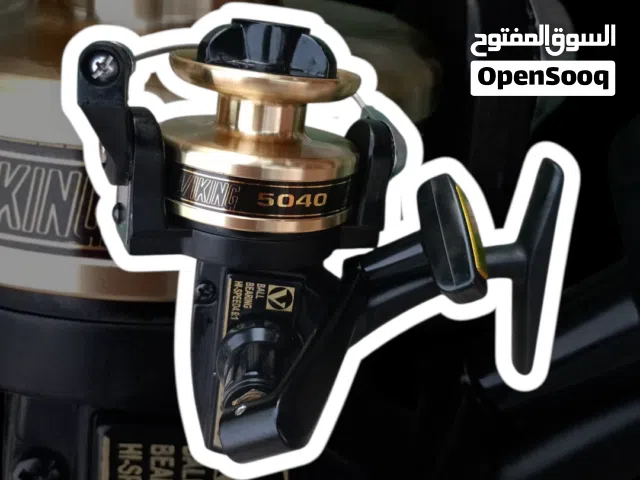 مكنه صيد سمك  الموديل: V5040. النوع: بكرة صيد (Spinning reel).
