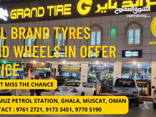 ALL BRAND TYRES AND WHEELS IN OFFER PRICE, DON'T MISS THE CHANCE
ALSO HUGE DISCOUNT UP TO 50% TO 70%