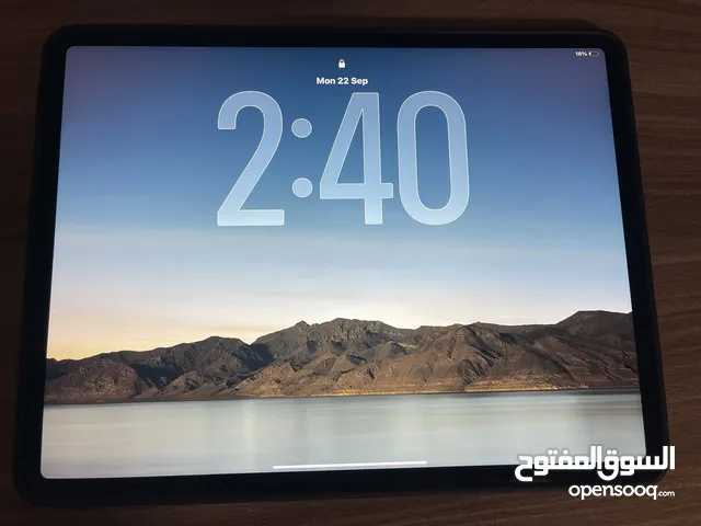 Ipad Pro 12.9in “A12z  space gray