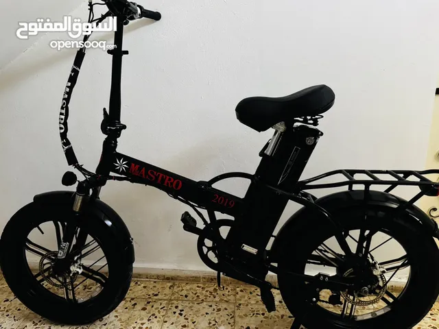 بسكليت كهرباء 48 فولت 20 امبير البسكليت بالكرتونة شبه جديد