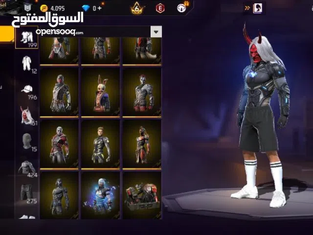 Free Fire Accounts and Characters for Sale in Amman