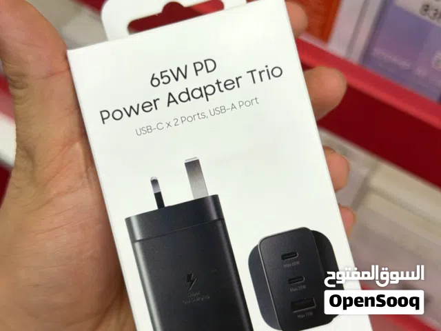 شاحن Samsung 65W PD power Adapter Trio بسعر ممتاز