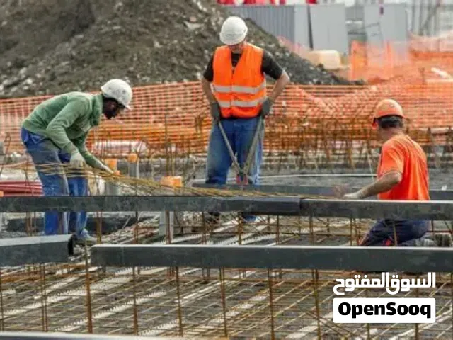 مطلوب عمال في البناء