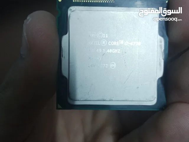 معالج i7 4770 مع مروحته