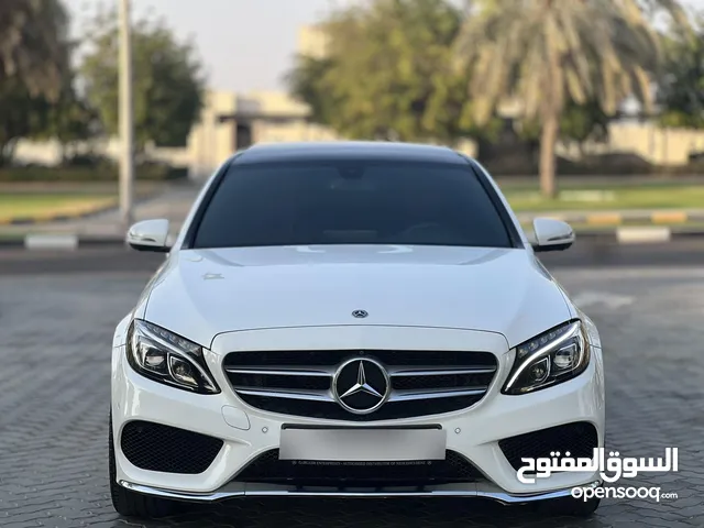 Mercedes c200 2018 gcc مرسيدس c200 2018 بحاله جيده جدا تشبه الجديده