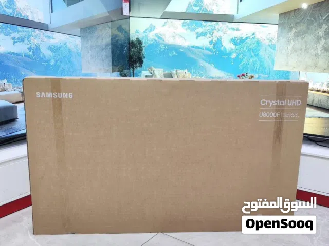 شاشة سامسونج 50 انش اخر اصدار 8000 TU 4k smart مع قاعده جداريه تتوفر لدينا خدمة التوصيل