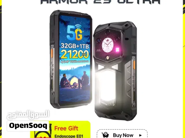 Ulefone Armor 29 Ultra 5G AI Rugged Phone Dimensity 9300+Smartphone 212200mah 120 W Android 15 1TB R