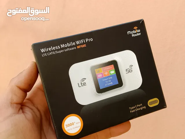 ماي فاي 5G قاعد جديد مستعمل مره فقط شحن تايب سي حديث
