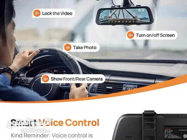 70mai dash camera with rear camera
