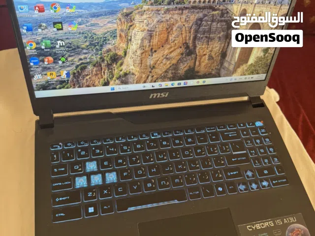 للبيع MSI Cyborg 15 A13UDx - نظيف جدًا