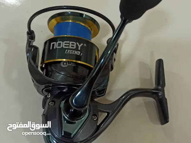مكينه صيد نوبي سبيننج 4000 جديده غير مستخدمه   fishing reel spinning noeby 4000 new