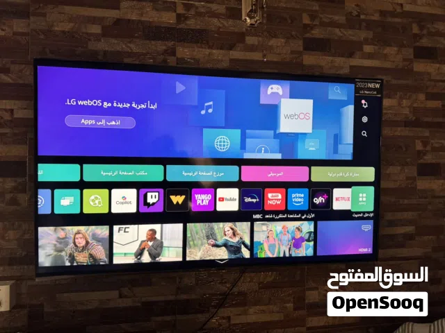 شاشة LG قياس 55 Nano cell للبيع