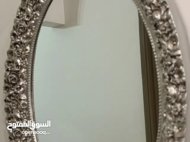 مدخل مرايا حائطيه استعمال نظيف نفس الصوره لون فضي مرايا باقة ورد حائطيه مدخل