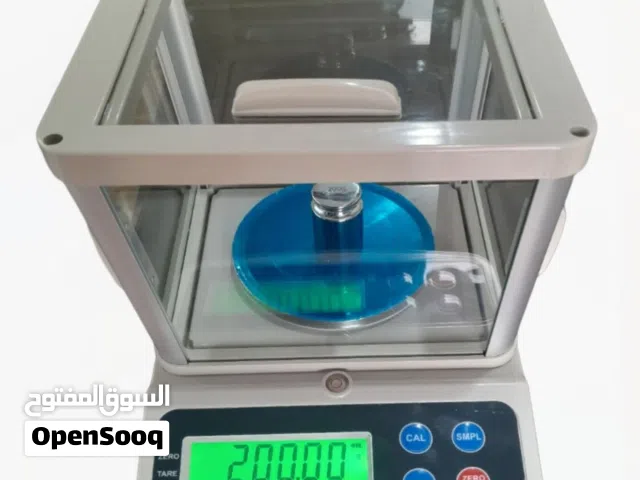 ميزان ذهب وفضه ومختبرات