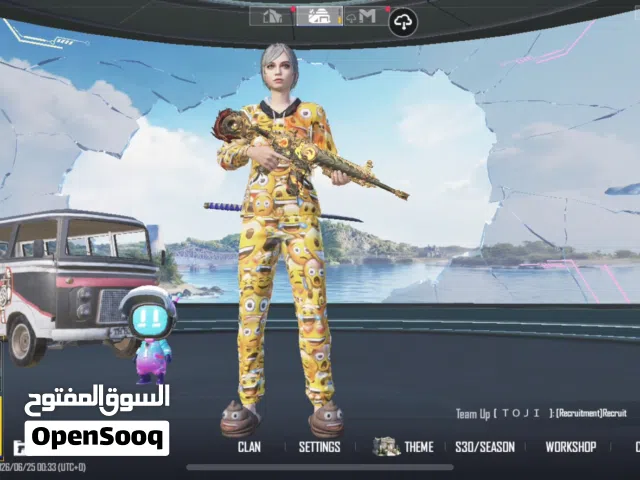 Pubg collection 51 new m4 level 5 +awm and akm level 4