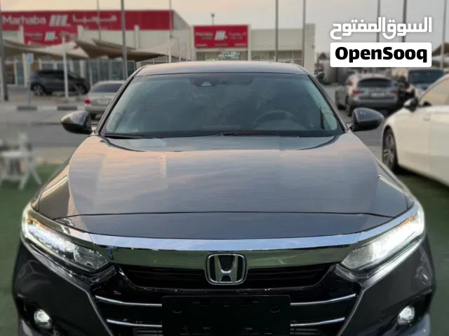 HONDA ACCORD LX 2021 0% DOWN PAYMENT هوندا اكورد بلون رمادي قابلة للتقسيط البنكي دون دفعة أولى