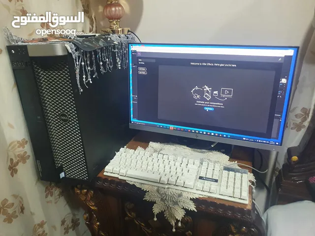 عندى كمبيوتر عايز أبيعه ومش عارف سعره مواصفاته فى الصور