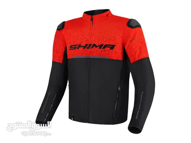 SHIMA Drift Men's Motorcycle Jacket Red