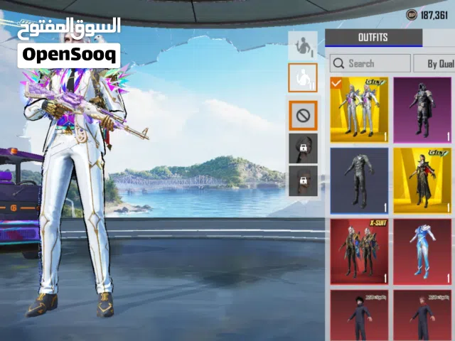 Pubg Mobile account- Ultimate Suits, X-Suits, Multiple Upgradable skins at Lvl 4