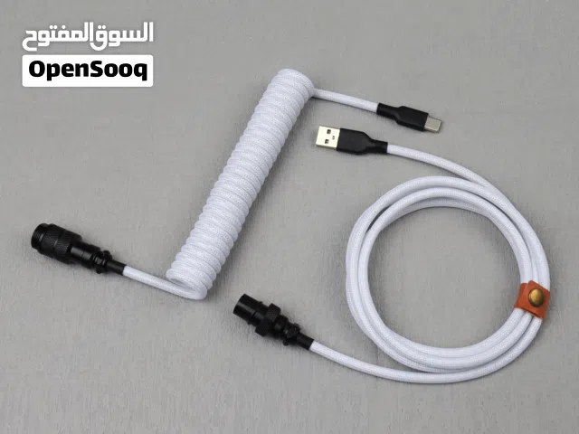 كيبل ملفوف الكيبورد قوي مصنوع من طبقه مزودجة من PET المتين سعر جوه