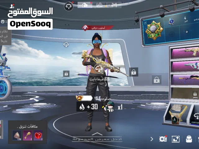 حساب ببجي للبيع