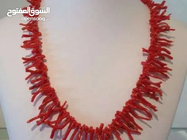 تحفه عقد مرجان أصلى ايطالى غير معالج 50 سم 50 جرام