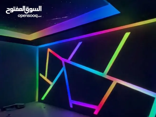 تركيب جبسن بورد لاند سكيب بديل خشب بديل رخام. جميع انواع الصيانه