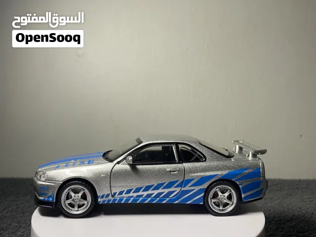 مجسم سيارات صغيره GTR R34